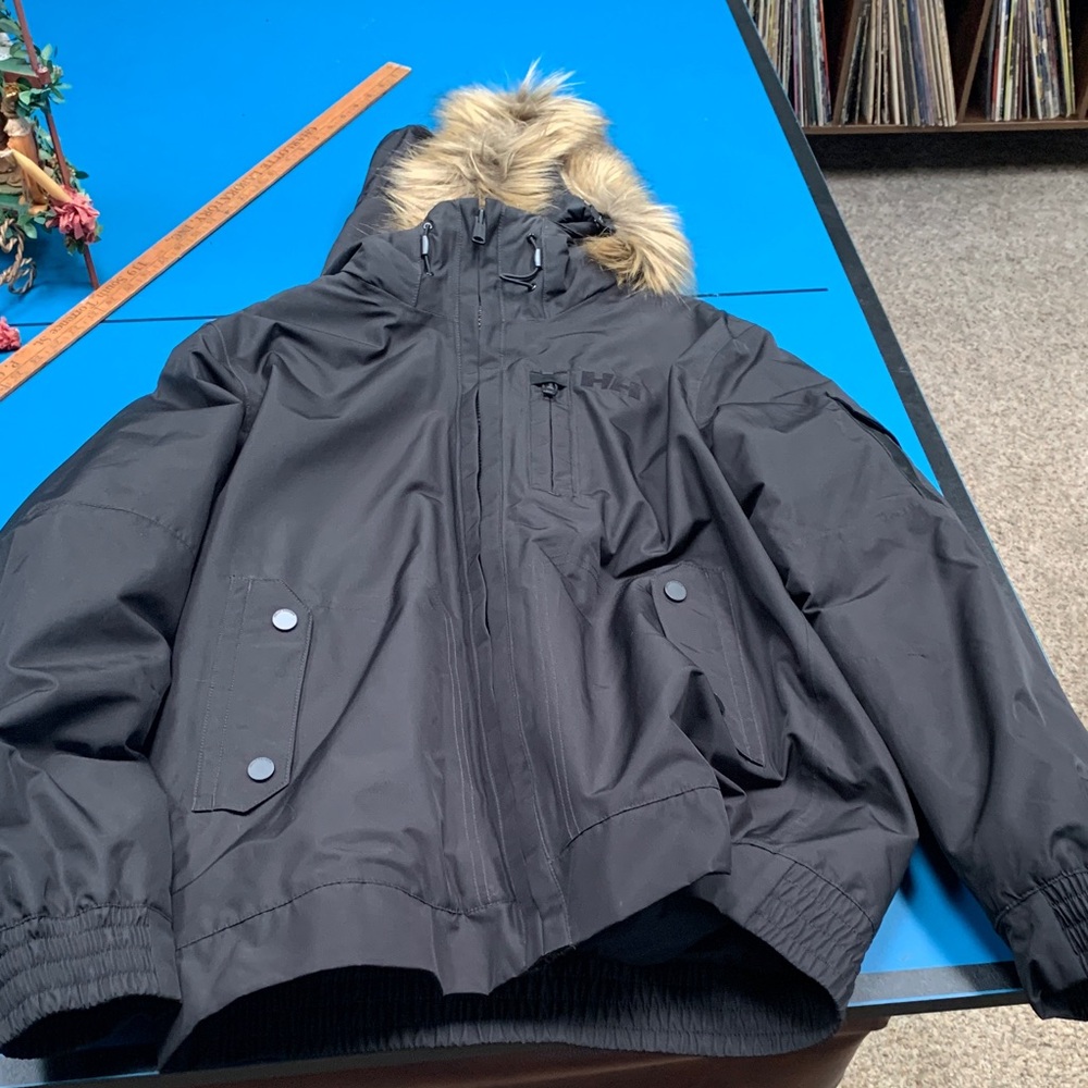 Helly Hansen jacket with Faux Fur Trim